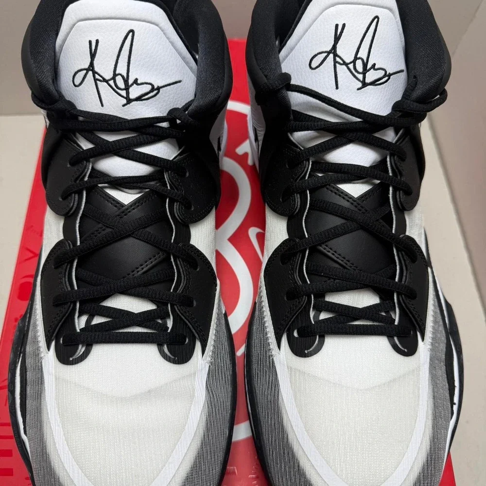 Nike Kyrie Infinity TB Promo Black White Basketball Shoes DX6653-100 Mens 18